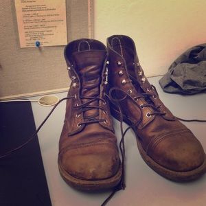 Red wing iron ranger boots original price 400